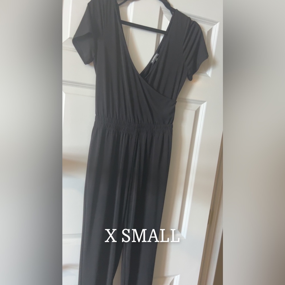 Express black jumpsuit XS